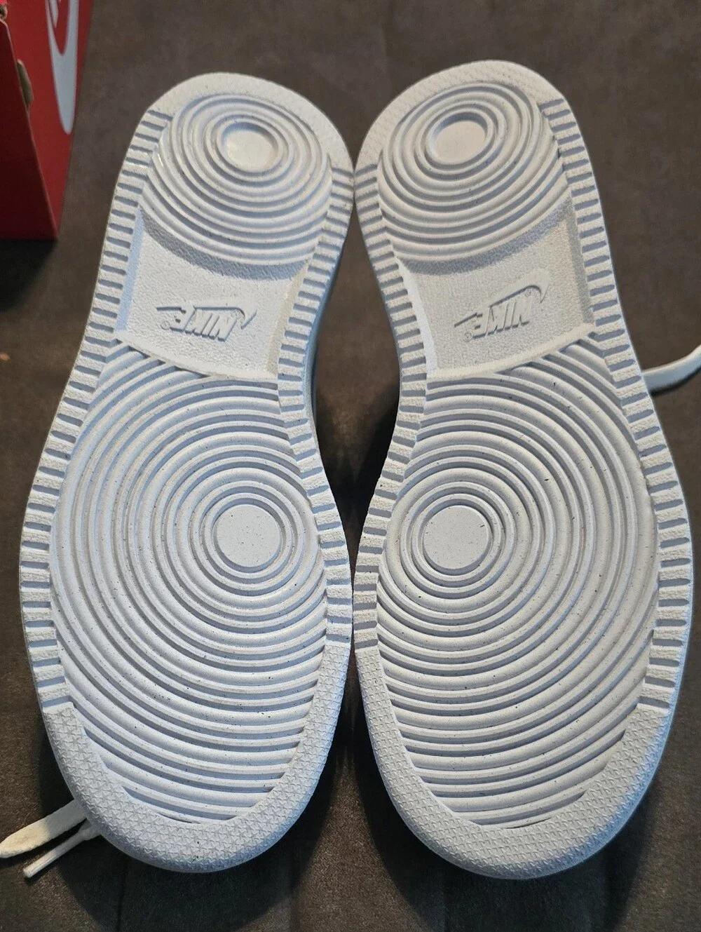 Nike Women's Size 7.5 Baby Blue Court Vision Low .